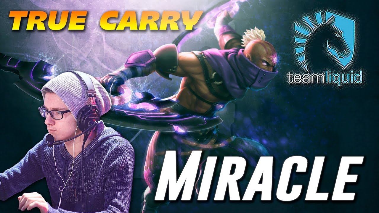 Miracle Anti Mage TRUE CARRY Dota 2 смотреть онлайн