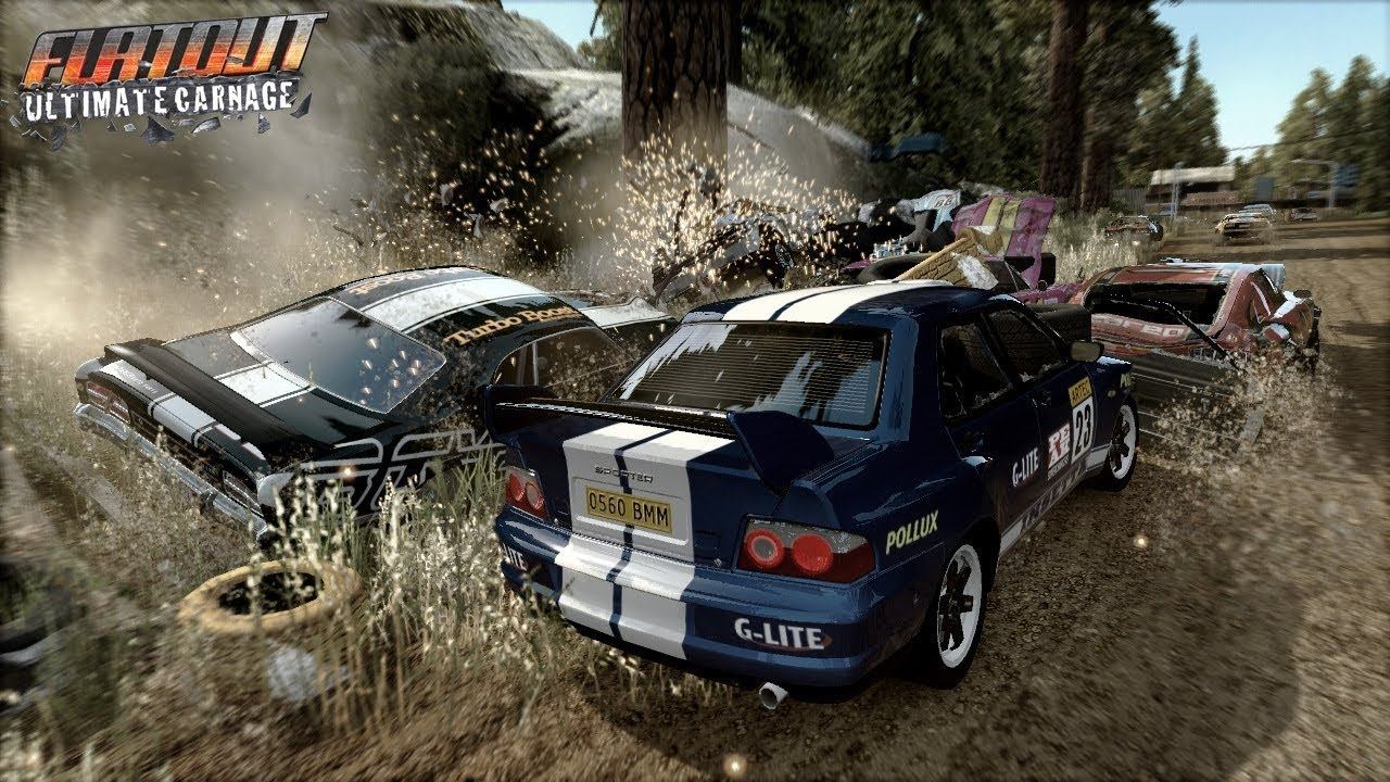 Flatout Ultimate Carnage СУПЕР-ФИНАЛЫ #4 смотреть онлайн