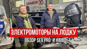 Бюджетные электромоторы Sea Pro и Haibo. Сравнение и полный обзор.