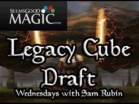 Legacy Cube Draft #91 Wednesdays with Sam Rubin - Match 1 смотреть онлайн