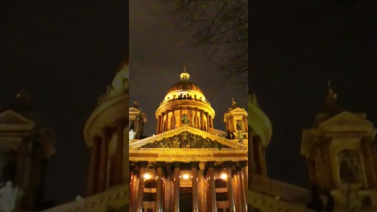 Медный всадник и Исаакиевский собор #санктпетербург #медныйвсадник #исаакиевскийсобор