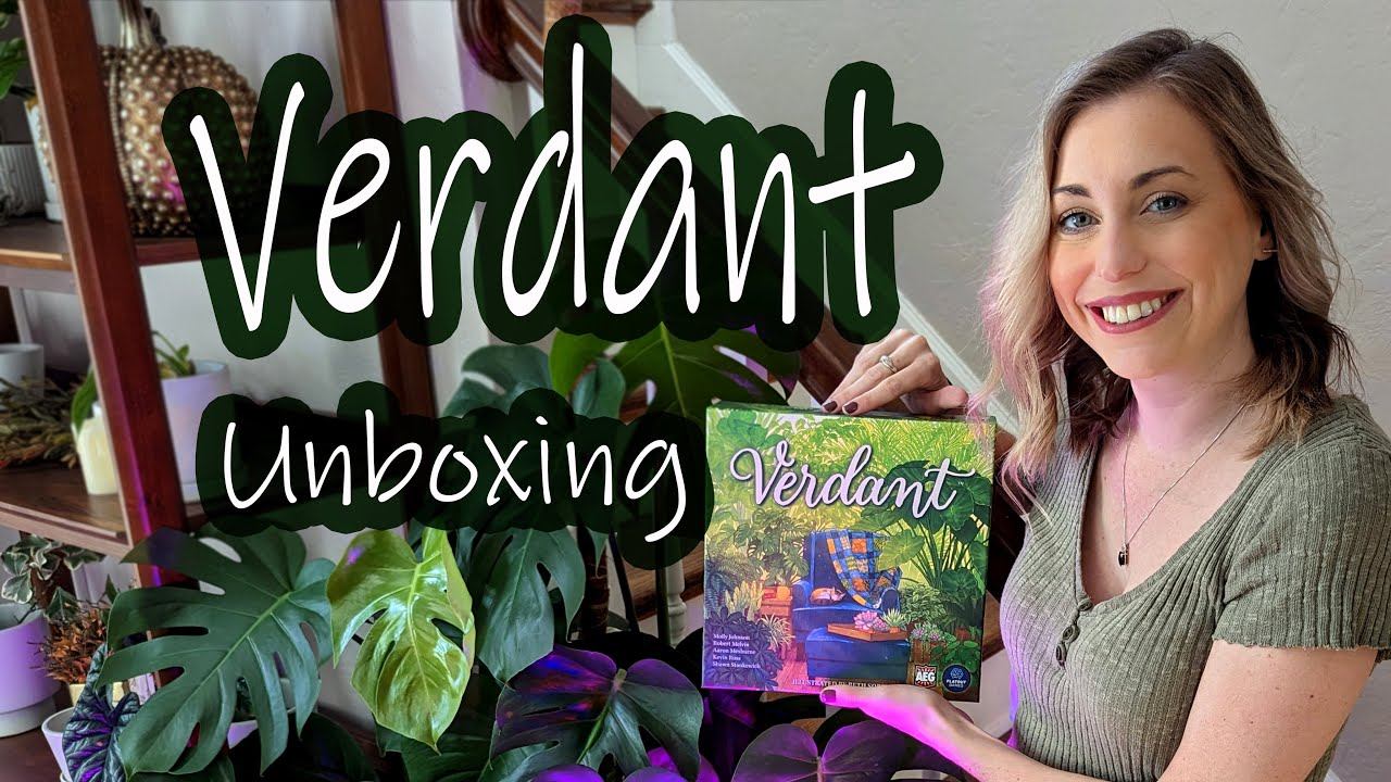 Kickstarter Verdant Board Game Unboxing! 🌿😊 смотреть онлайн