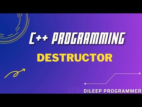#15 what is destructor / c ++ important questions /#dileepprogrammer смотреть онлайн