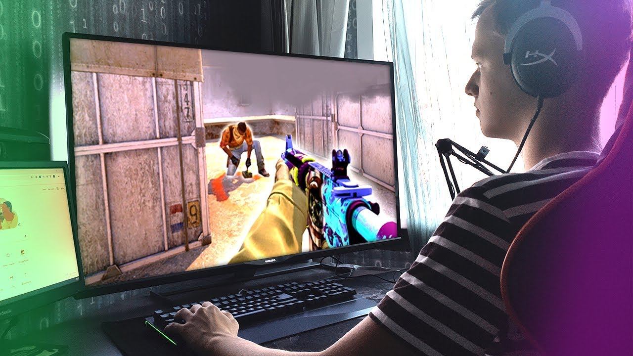 Играю в CS:GO на ОГРОМНОМ Телевизоре! смотреть онлайн