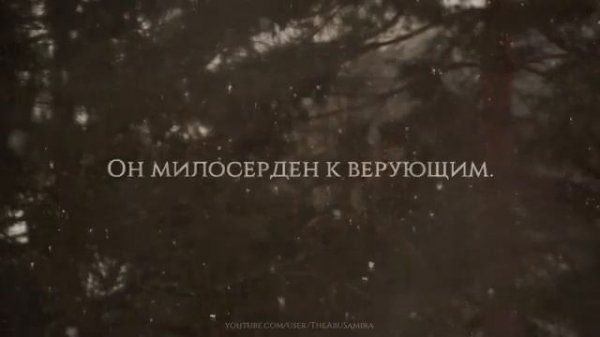 Сура: 33 аль Ахзаб (39-48). Чтец: Мухаммад Амин аль Джазаири.