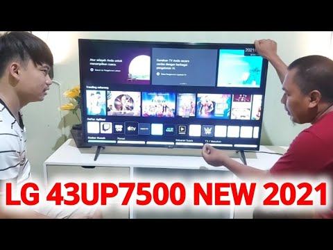 UnBoxing LG UHD Smart TV UP7500 Web OS 6.0 смотреть онлайн