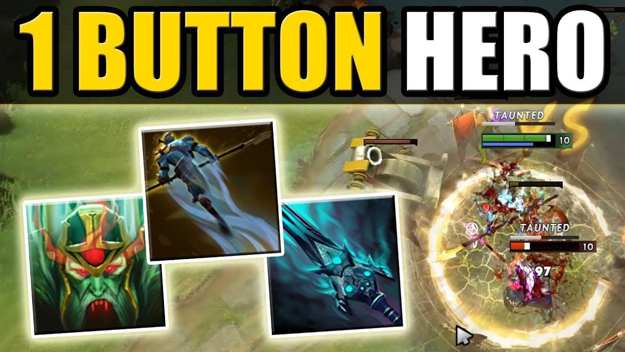 Full passive Duel - 1 Button Gameplay [4v5 Imba Comeback] Dota 2 Ability Draft смотреть онлайн