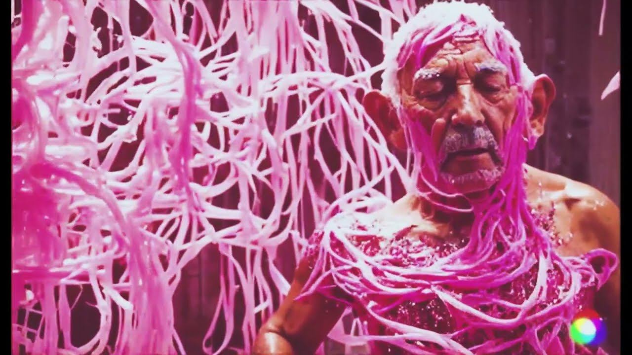 Old Pink Spaghetti: An AI assisted short music video using Runway ML's Gen-2 text-to-video generato смотреть онлайн