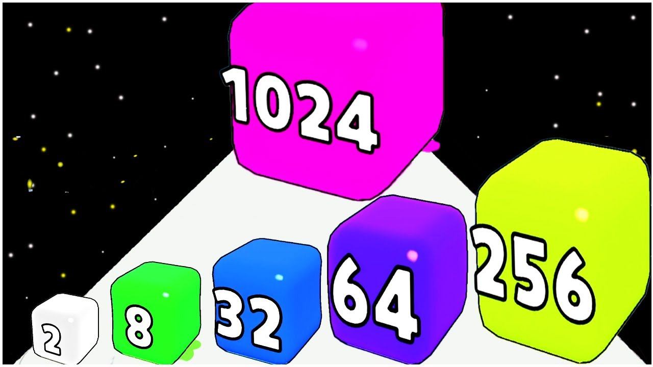 Cubes 2048 Jump - Gameplay Walkthrough - Max Levels (1-20) смотреть онлайн