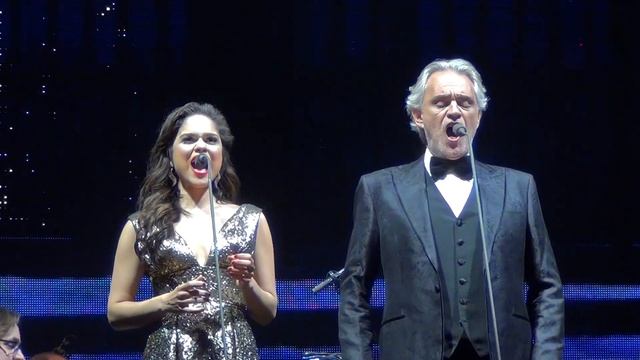 Andrea Bocelli and Larissa Martinez Sacramento, CA 6-15-2019 смотреть онлайн