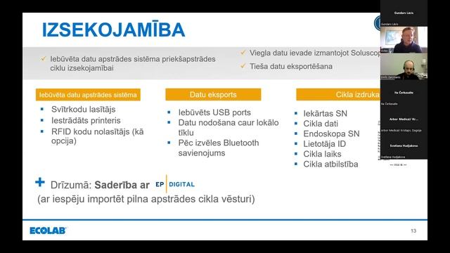 IKSA konference ‘’Lokano un rigido endoskopu apstrāde: teorija, prakse, pieredze’’ смотреть онлайн