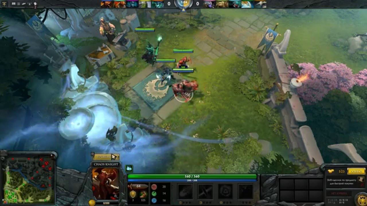 Dota 2 Chaos Knight Первая Игра смотреть онлайн