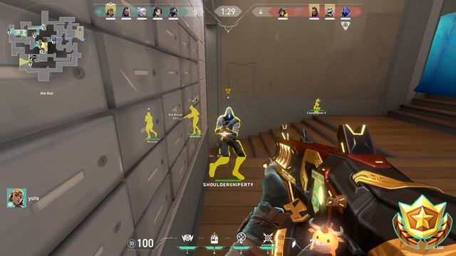 5 Fortnite Pro's VS 5 Immortal Valorant Players! - Who Wins? смотреть онлайн