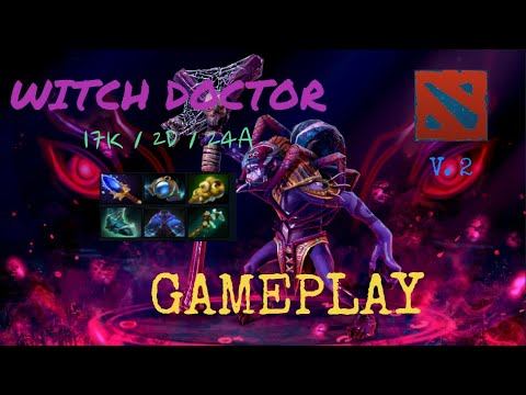 DOTA 2 WITCH DOCTOR V .2 Gameplay (17K/2D/24A) | JKCK Gaming смотреть онлайн