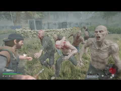 Days Gone: Eliminating a horde, like the Death Train Horde. смотреть онлайн