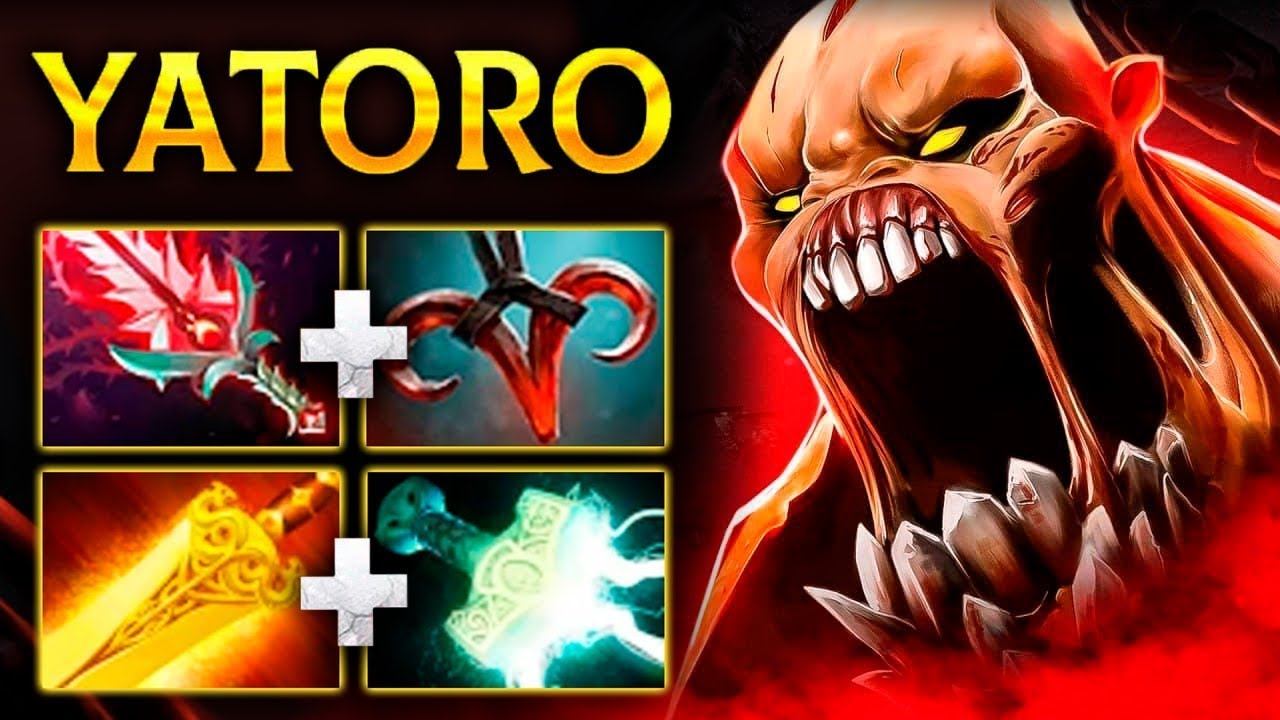 Yatoro x2 Times TI Champion Life Stealer Hard Carry 23 Kills | Dota 2 Pro Gameplay смотреть онлайн