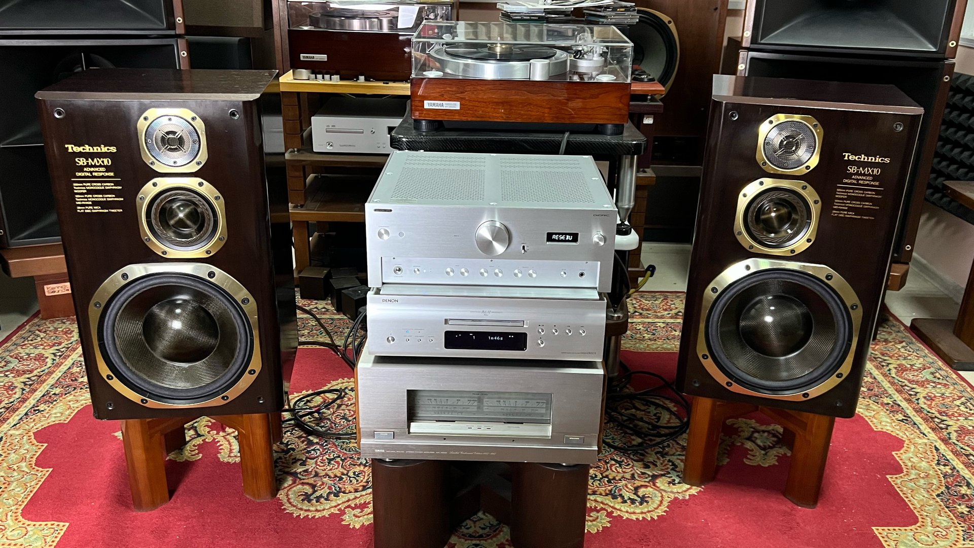 Колонки Technics Sb-MX10 & Denon Pma A100