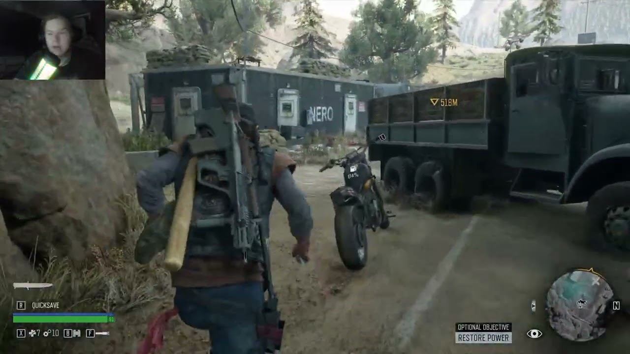 Days gone play through part (35) game mode Hard 2 смотреть онлайн