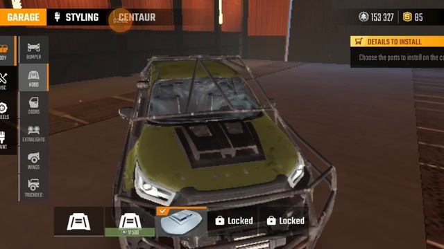 прокачка и не большой тест авто в Offroad Adventure