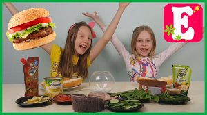 ЧЕЛЛЕНДЖ БУРГЕР !! BURGER CHALLENGE !! Ева Тв HD