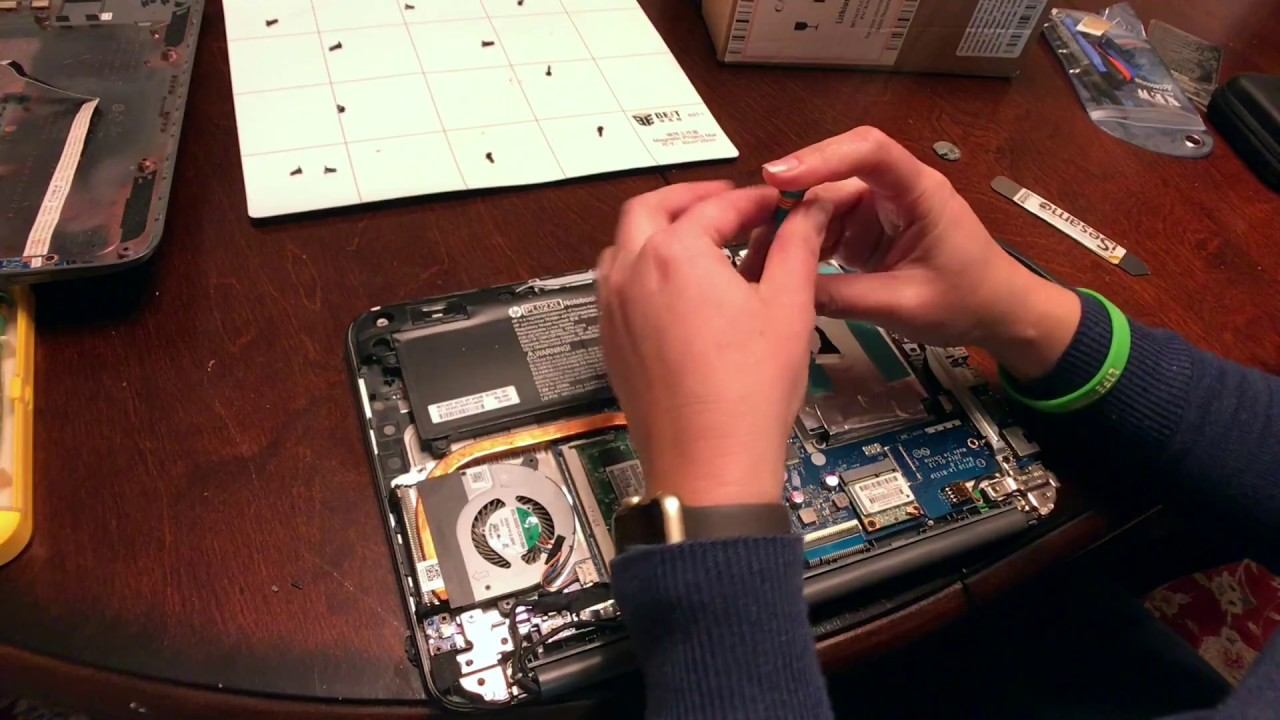 HP X360 BATTERY REPLACEMENT. смотреть онлайн