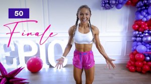 Caroline Girvan - 30 Minute CARDIO PARTY HIIT Workout - Bodyweight | EPIC III Finale
