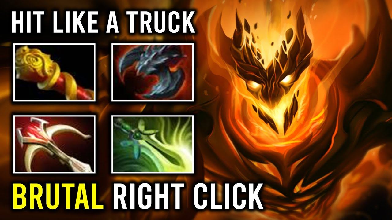 100% FULL RIGHT CLICK Max Slotted Hyper Physical Shadow Fiend 550 Damage Per Hit Dota 2 смотреть онлайн