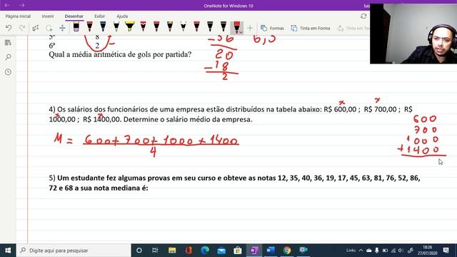 Média, Moda e Mediana смотреть онлайн