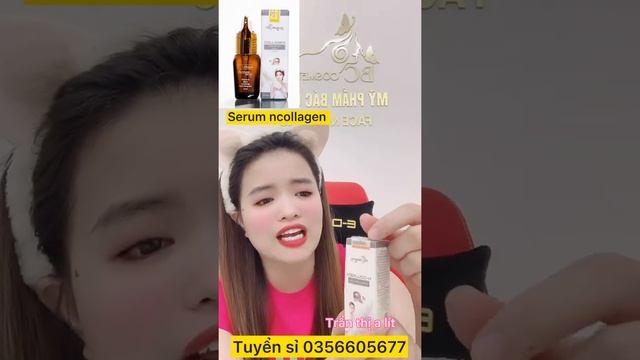 Serum n collagen 120k căng bóng 10ml zalo 0356605677 #ncollagen #serum #trangda смотреть онлайн