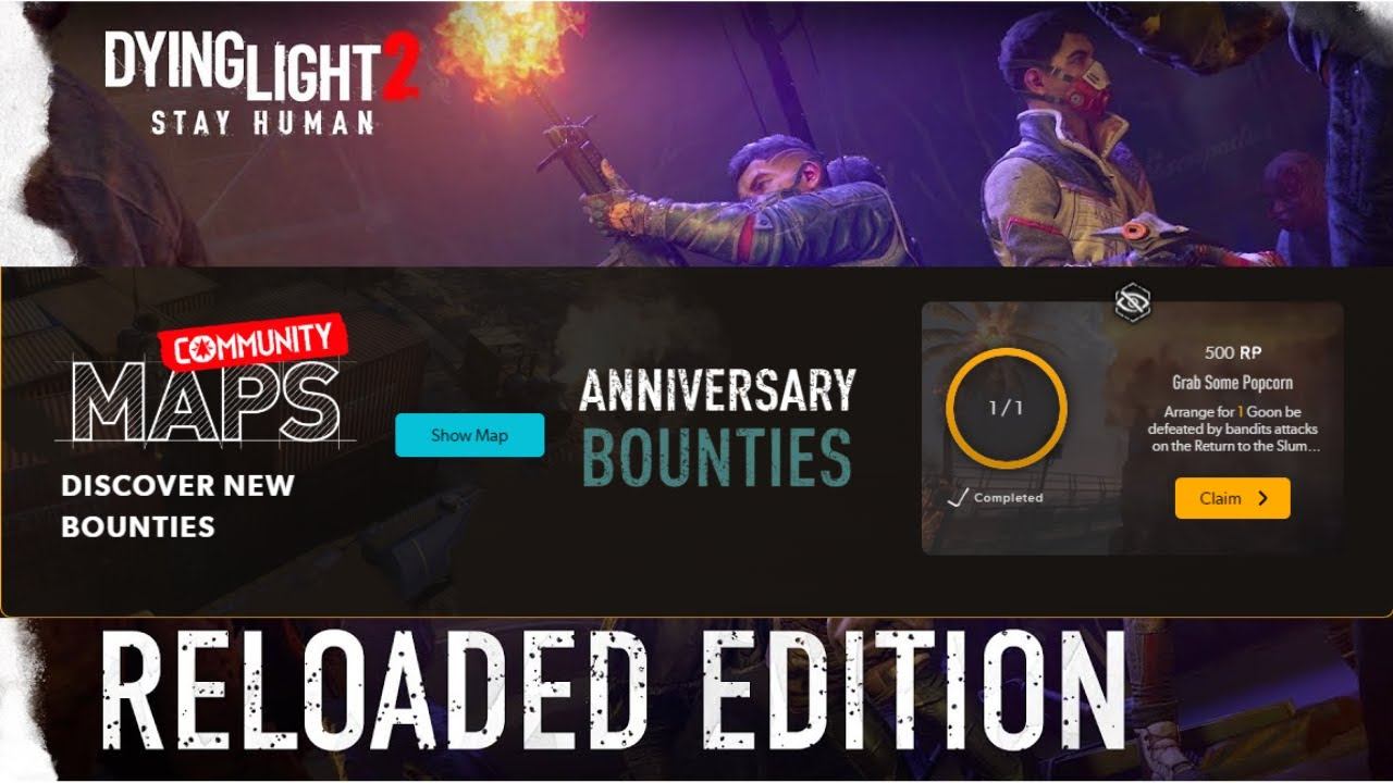 Dying Light 2 - Grab Some Popcorn challenge ( Return to the Slums Community Map) TUTORIAL смотреть онлайн
