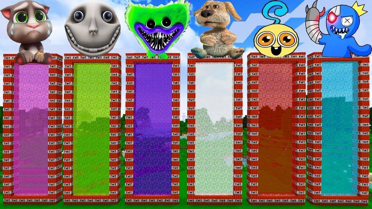 ВЫБЕРИ НЕОБЫЧНЫЙ ТНТ ПОРТАЛ В МАЙНКРАФТ КОЛЯН смотреть онлайн