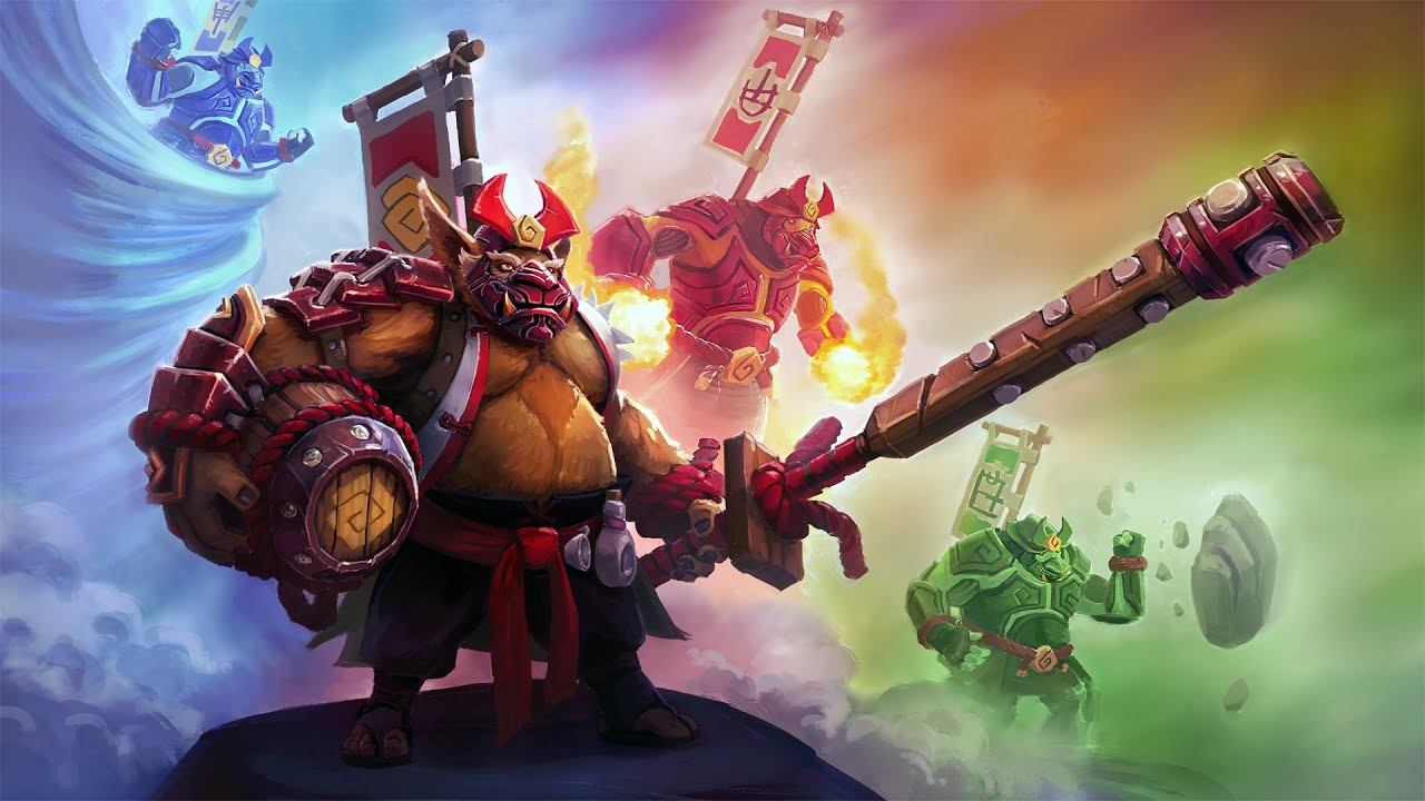 Dota 2 : Играем за Мангикса (Brewmaster) смотреть онлайн