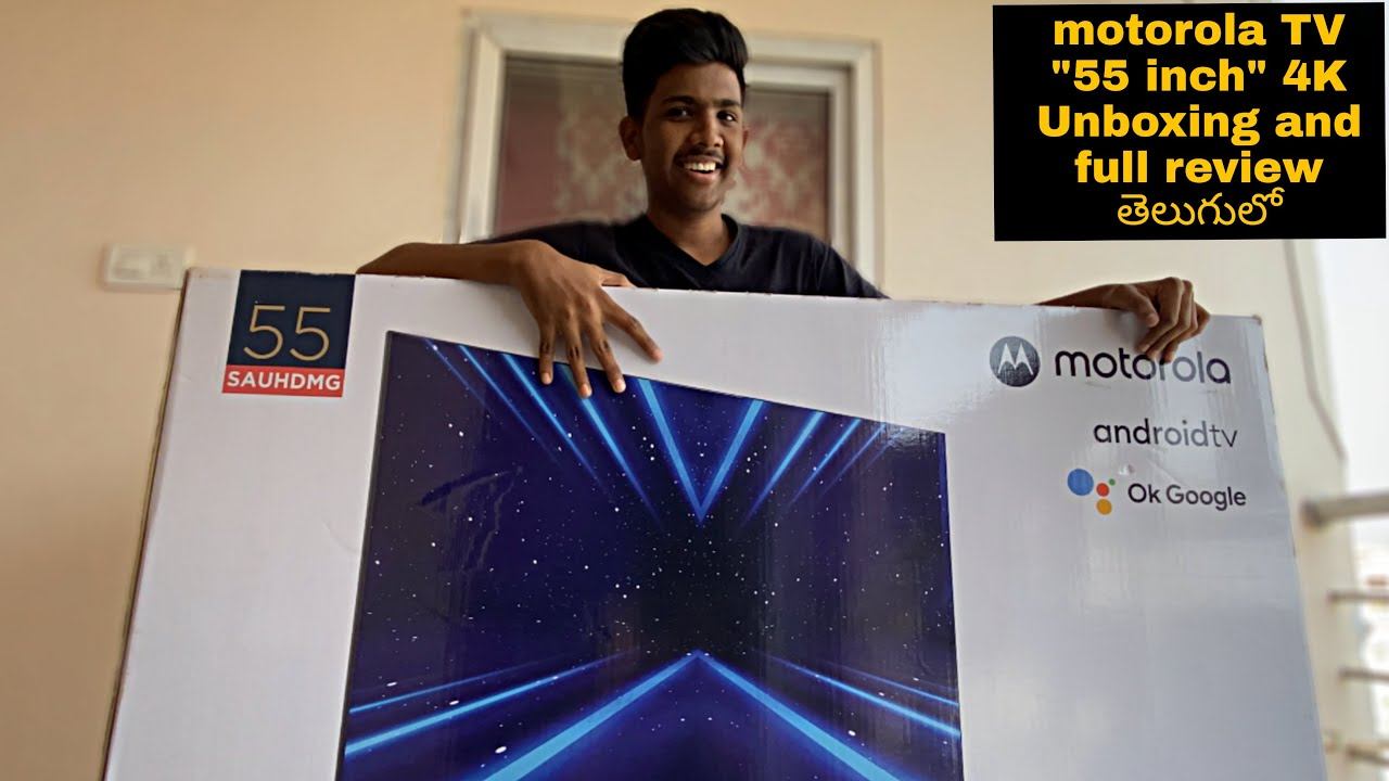 Motorola revou “55 inch” 4K TV unboxing and full review తెలుగులో || After 5 months. смотреть онлайн