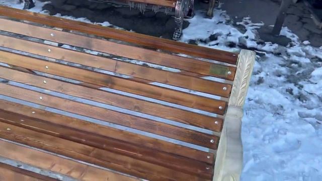 скамейка марсель белая