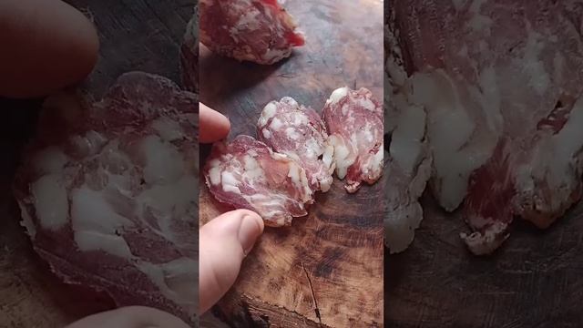 В обычном холодильнике за 2 месяца! Колбаса сыро-вяленая 