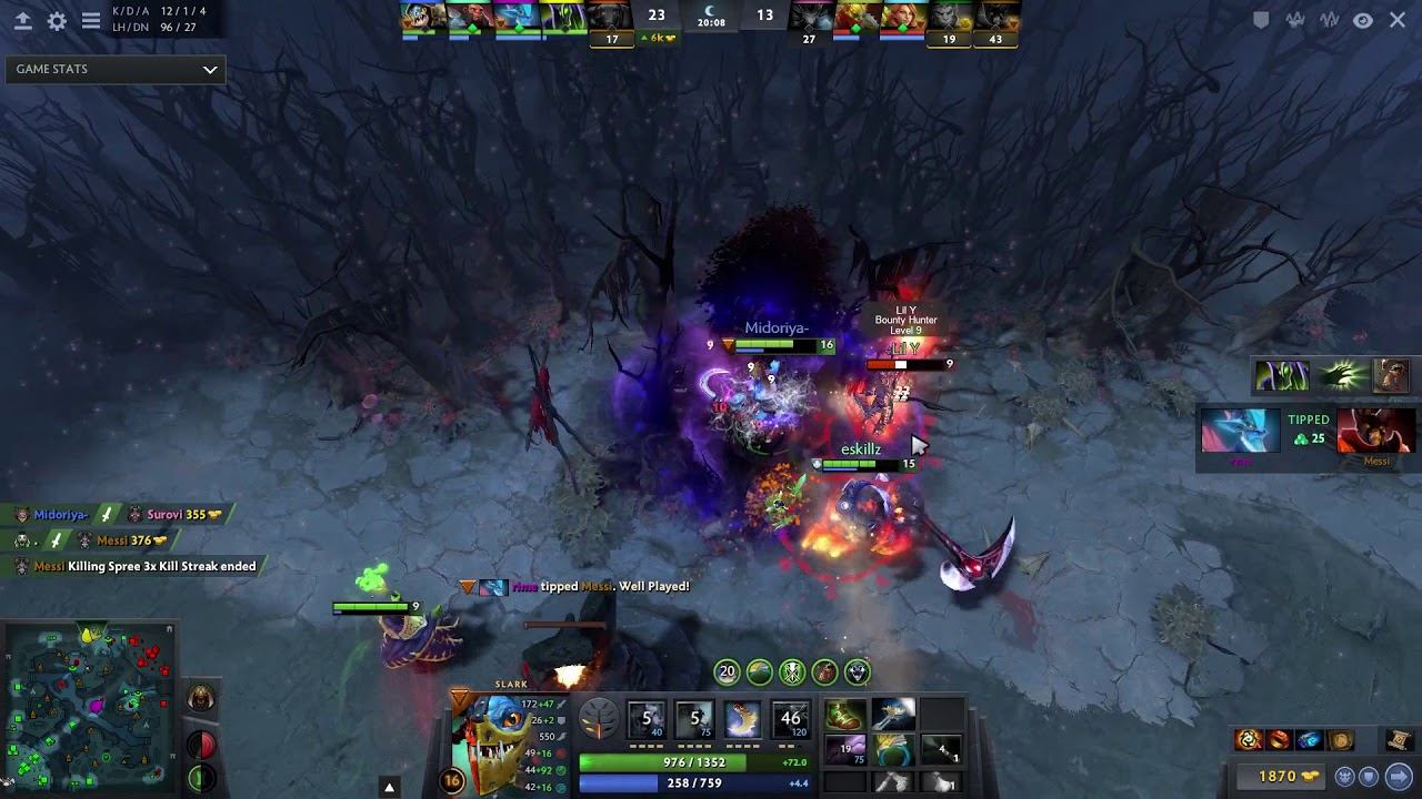 Dota Memories Liquid.Miracle- - Slark highlights - Game 3875692246 - Dota 2 смотреть онлайн