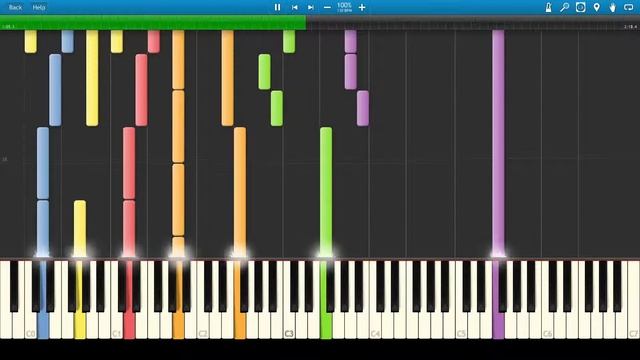 Sam Johan Jansen - Heavy Flower (Synthesia version) смотреть онлайн