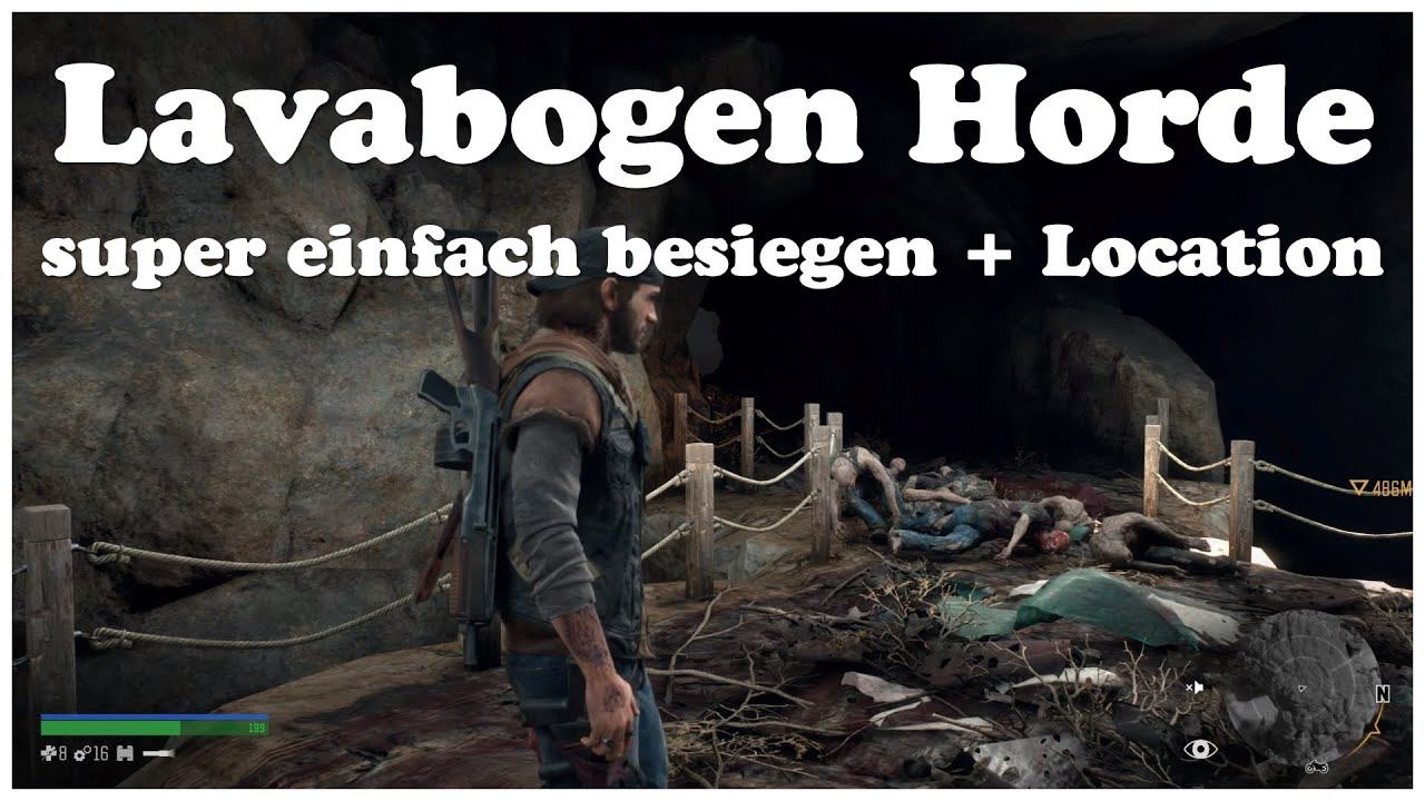 Days Gone Lavabogen Horde Location + super einfach ohne Schaden besiegen Hordenkiller Region Belkna смотреть онлайн