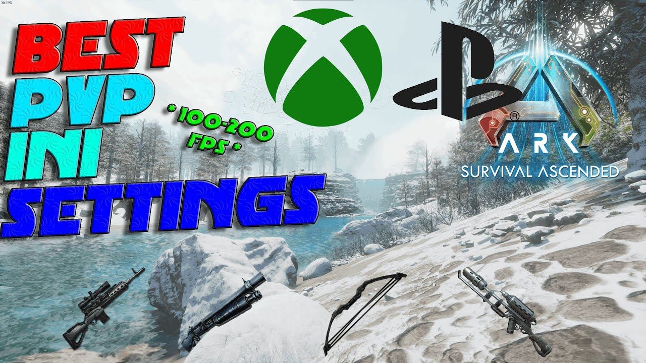 Ark Survival Ascended INI | BEST PVP INI SETTINGS FOR XBOX/PS5/PC смотреть онлайн