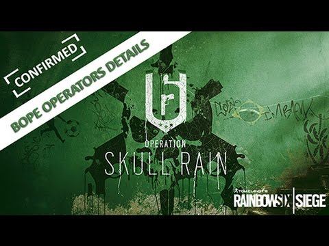 [ENGLISH] RAINBOW SIX SIEGE - BOPE's weapons and gadgets (Operation Skull Rain) смотреть онлайн