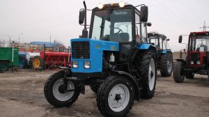 Трактор Беларус МТЗ 80 после реставрации.