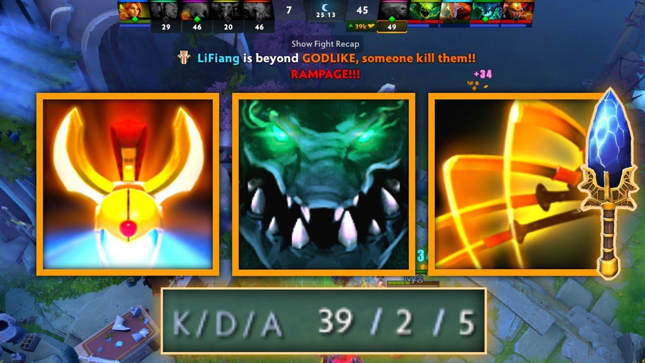 (Dota 2 Ability Draft) - Imba Omnislash build [ Press the Attack + Atrophy Aura + Omnislash ] смотреть онлайн