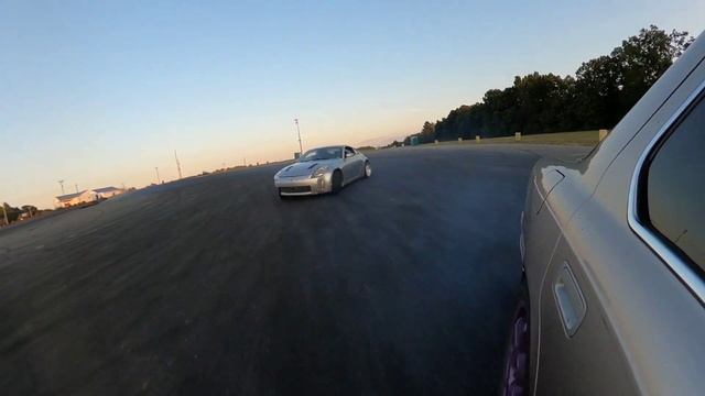 LS400 tandem with 350z on OPP private day! смотреть онлайн