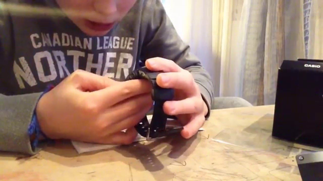 Распаковка часов G Shock! смотреть онлайн