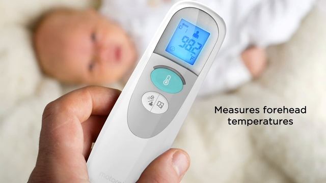 Motorola CARE+ Non-contact SMART Forehead, Liquid & Food Baby Thermometer (MBP75SN) смотреть онлайн