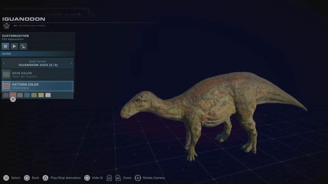 Jurassic World Evolution 2 all "Dominion" iguanodon skins and patterns смотреть онлайн
