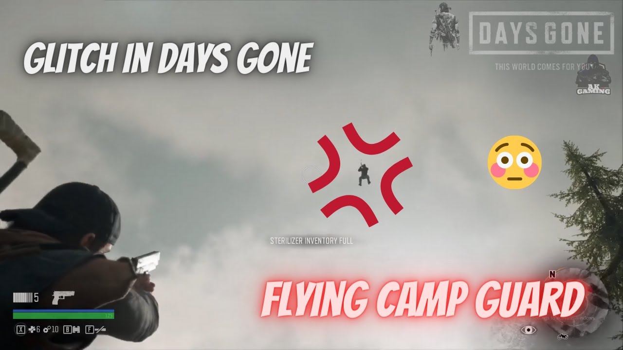 Days Gone Pc Glitch | High Jump | Unexpected Moment | Flying Camp Guard | Survival | Glitch In Game смотреть онлайн