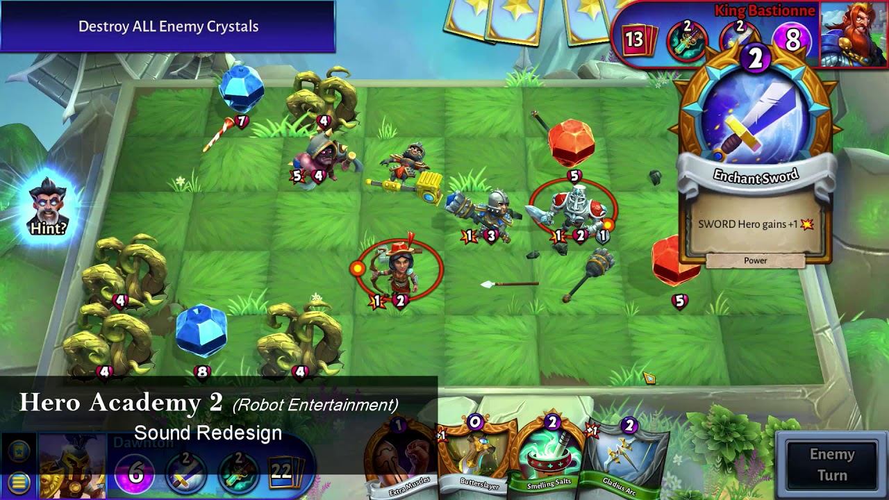 Hero Academy 2 | Gameplay Sound Redesign смотреть онлайн