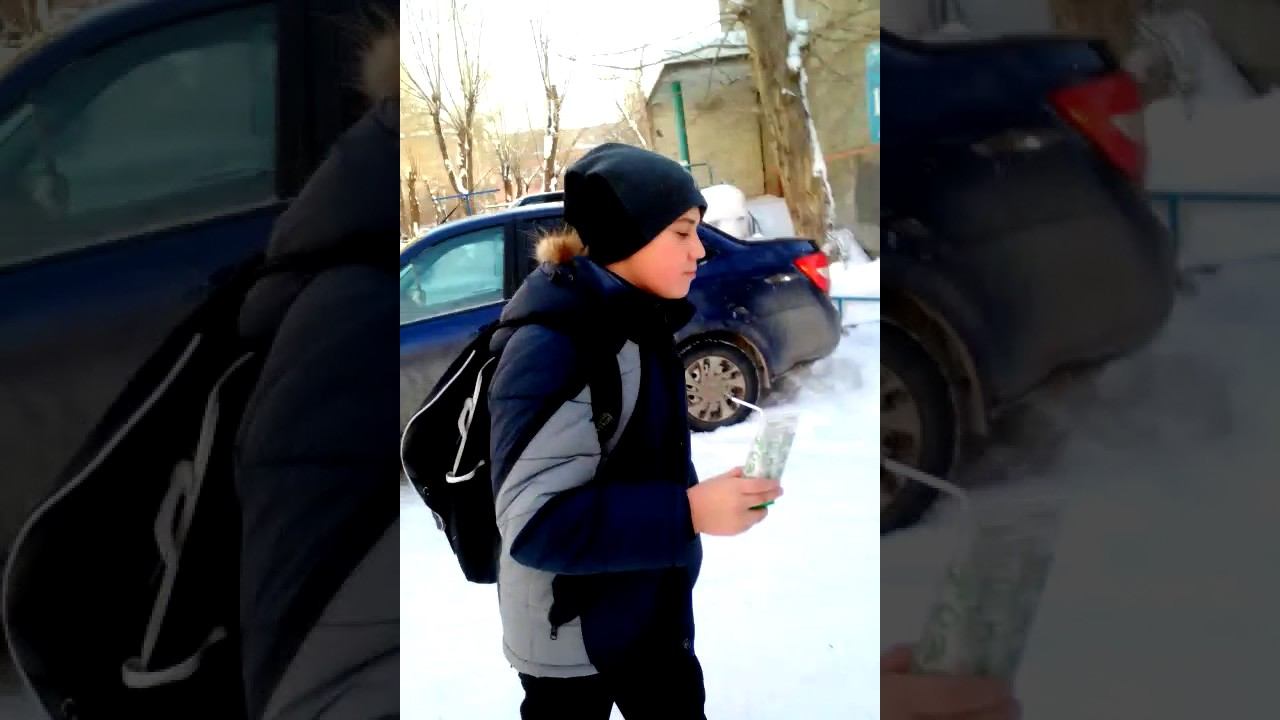 Замороженные э:кола и вода.эксперимент. смотреть онлайн