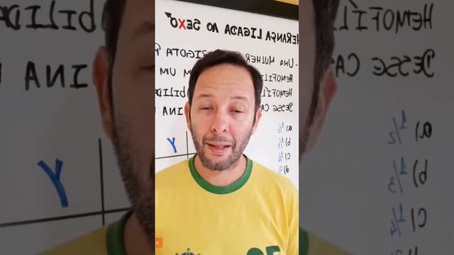 HERANÇA SEXUAL- Parte 2. #genética #aula1 смотреть онлайн